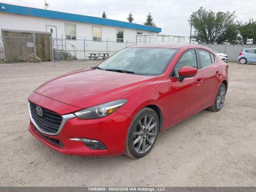 2018 MAZDA 3 SEDAN 2.5L I-4 DI, DOHC, VVT, REGULAR , 184HP