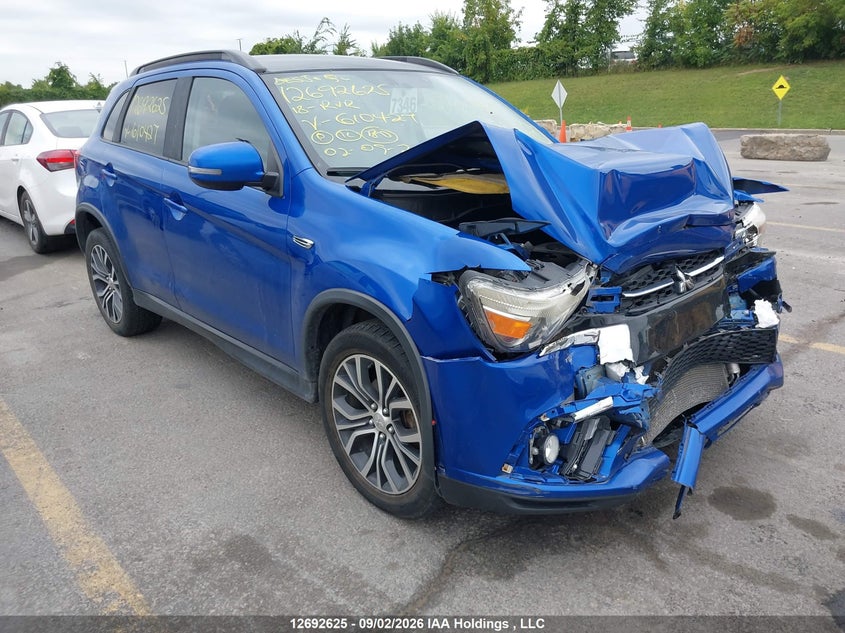 Vin: ja4aj4aw1jz610427, lot: 3097534, mitsubishi rvr se limited/gt 20181