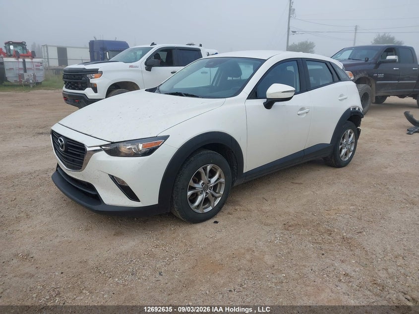 Vin: jm1dkfc71m1507769, lot: 3097544, mazda cx-3 gs 20212