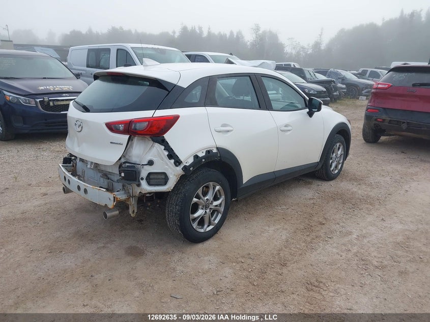 Vin: jm1dkfc71m1507769, lot: 3097544, mazda cx-3 gs 20214