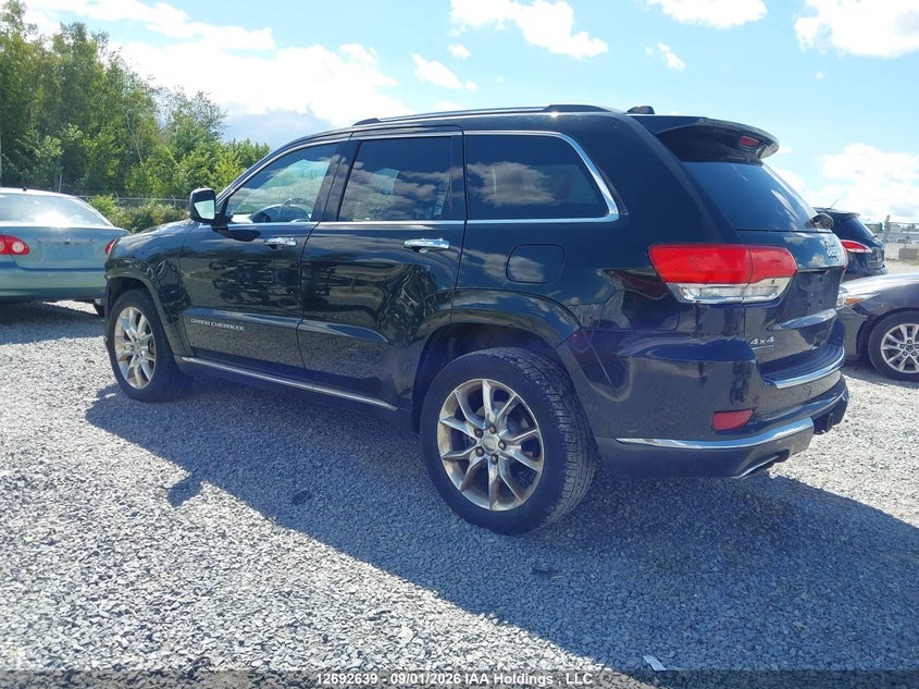 Vin: 1c4rjfjm5ec456090, lot: 3097548, jeep grand cherokee summit 20143