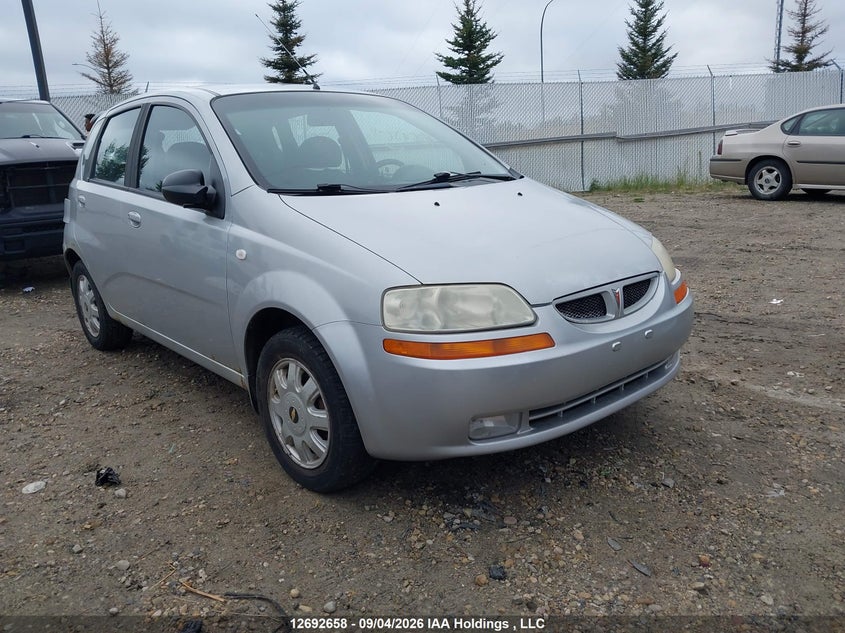 2006 Pontiac Wave Lt, Благотворительность, IAAI, VIN KL2TW69606B636181