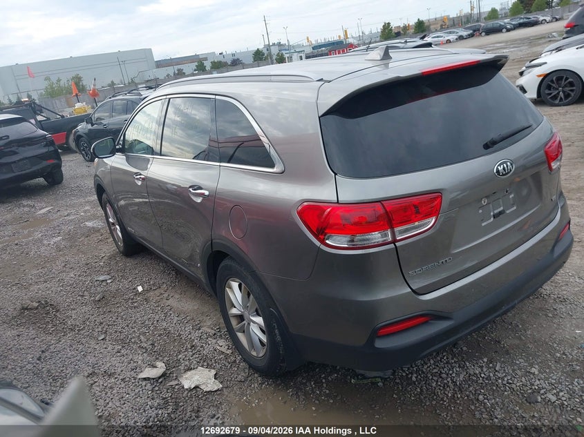 Vin: 5xypgda50jg377709, lot: 3097588, kia sorento lx/l 20183