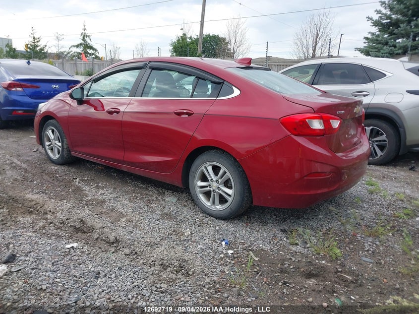 Vin: 3g1be5smxhs553596, lot: 3097628, chevrolet cruze lt auto 20173