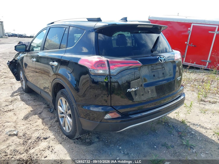 Vin: 2t3dfrev8hw589282, lot: 3097641, toyota rav4 limited 20173