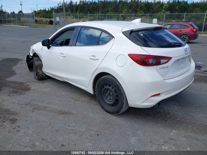 Vin: jm1bn1m36h1128933, lot: 3097651, mazda 3 grand touring 20173