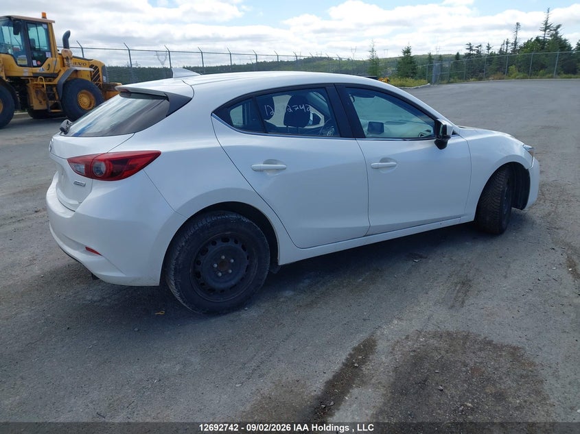 Vin: jm1bn1m36h1128933, lot: 3097651, mazda 3 grand touring 20174