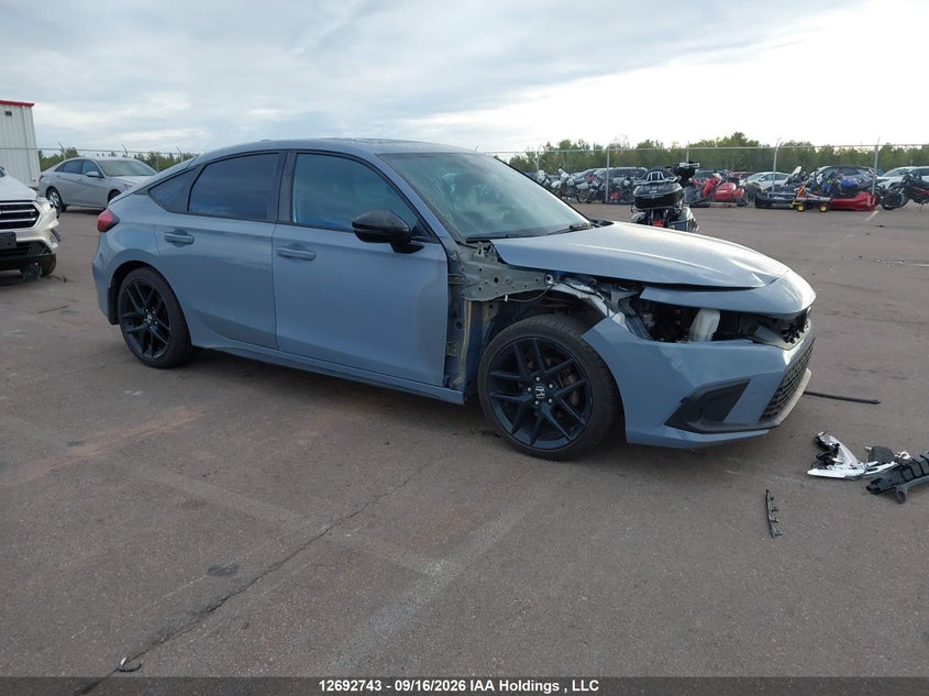 Vin: 19xfl1h82ne402506, lot: 3097652, honda civic sport/sport touring 2022 img_1