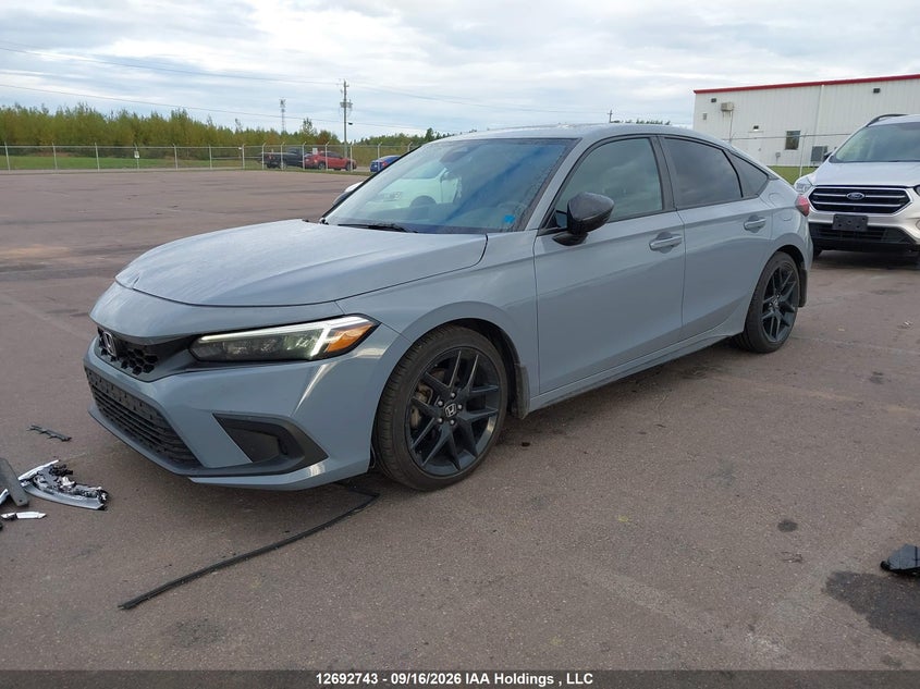 Vin: 19xfl1h82ne402506, lot: 3097652, honda civic sport/sport touring 20222