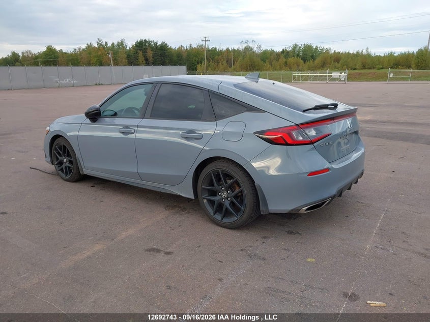 Vin: 19xfl1h82ne402506, lot: 3097652, honda civic sport/sport touring 20223