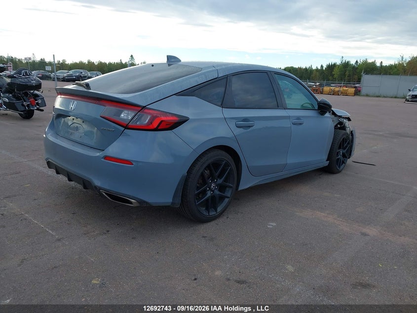 Vin: 19xfl1h82ne402506, lot: 3097652, honda civic sport/sport touring 20224