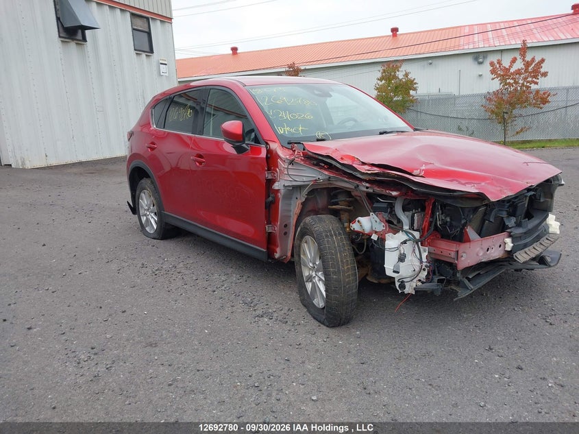 2018 Mazda Cx-5, Front, IAAI, VIN JM3KFBDM3J0311026