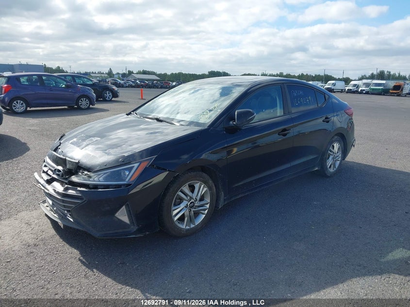 2020 Hyundai Elantra Preferred With Sun And Safety Package Auto Ivt, Front, IAAI, VIN KMHD84LF2LU978705 — photo 2