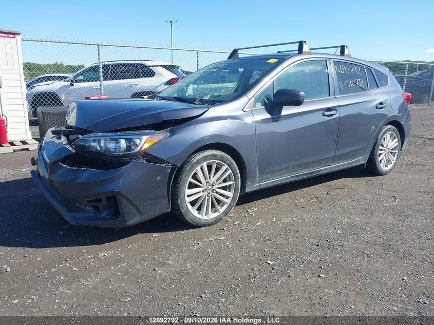 Vin: 4s3gtaa63h3710731, lot: 3097703, subaru impreza convenience 20172