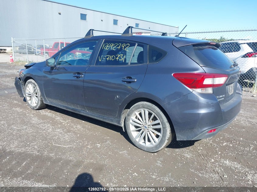 Vin: 4s3gtaa63h3710731, lot: 3097703, subaru impreza convenience 20173