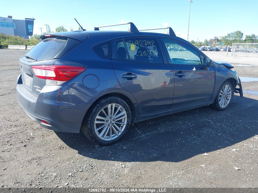 Vin: 4s3gtaa63h3710731, lot: 3097703, subaru impreza convenience 20174