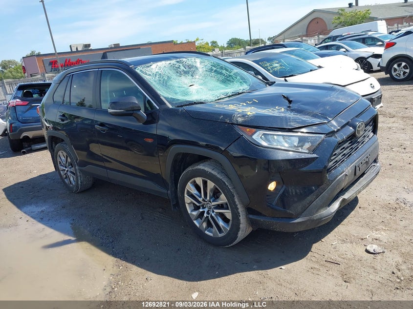 2019 Toyota Rav4 Xle/Xle Premium, Удар спереду, IAAI, VIN 2T3R1RFV9KC031775