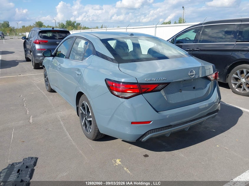 Vin: 3n1ab8cv1sy203804, lot: 3097773, nissan sentra sv cvt 20253