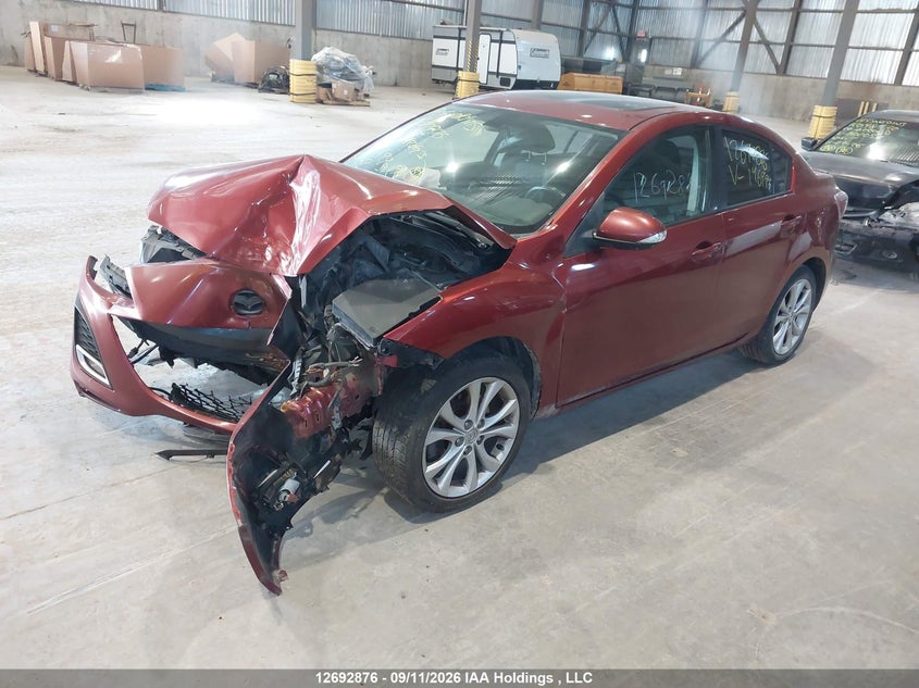 Vin: jm1bl1s54a1146993, lot: 3097789, mazda 3 s 20102