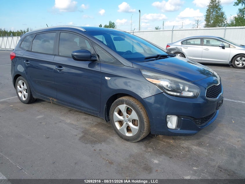2014 Kia Rondo, Left Rear, IAAI, VIN KNAHT8A33E7021471