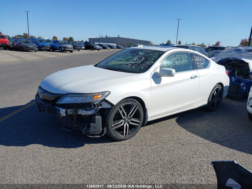Vin: 1hgct1b87ha800217, lot: 3097831, honda accord touring 20172