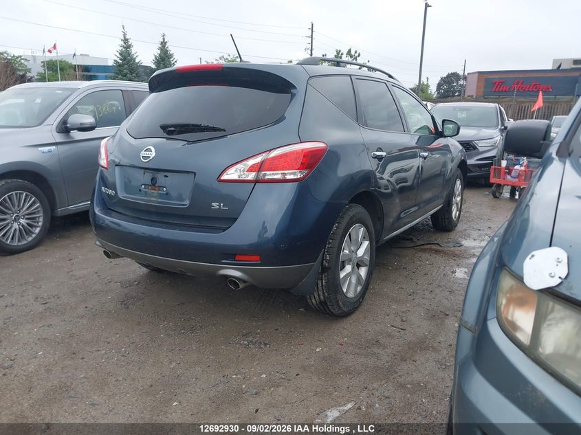 Vin: jn8az1mw3dw321083, lot: 3097844, nissan murano s/sl/le 20134