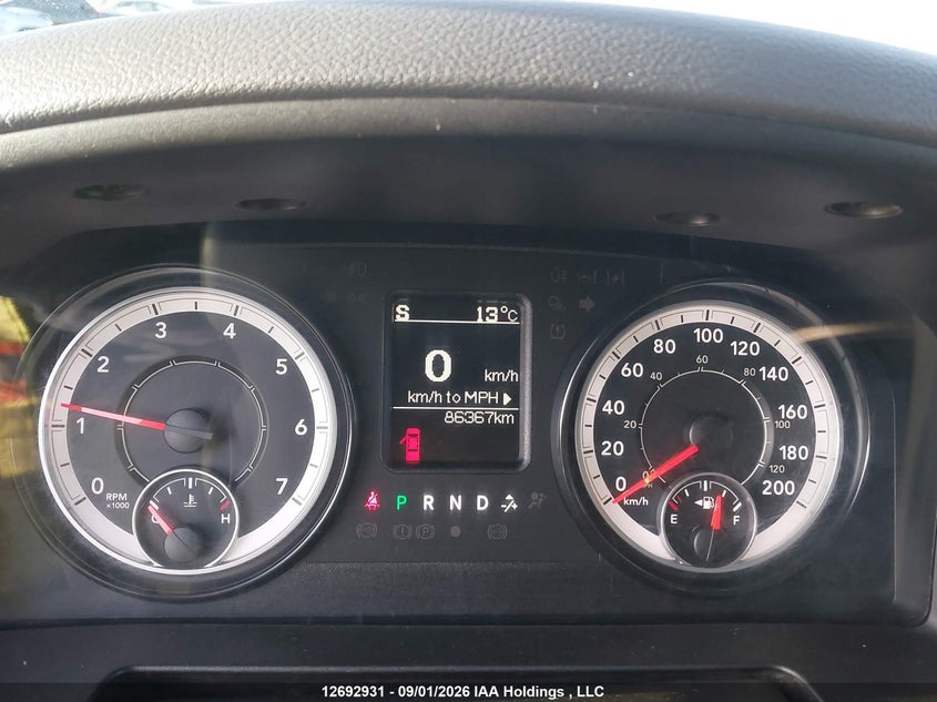 2019 RAM 1500 PICKUP 5.7L V-8 VVT, 395HP