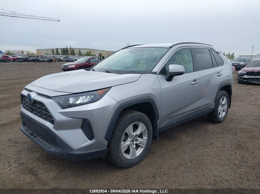 Vin: 2t3bwrfv3kw001236, lot: 3097848, toyota rav4 le 20192
