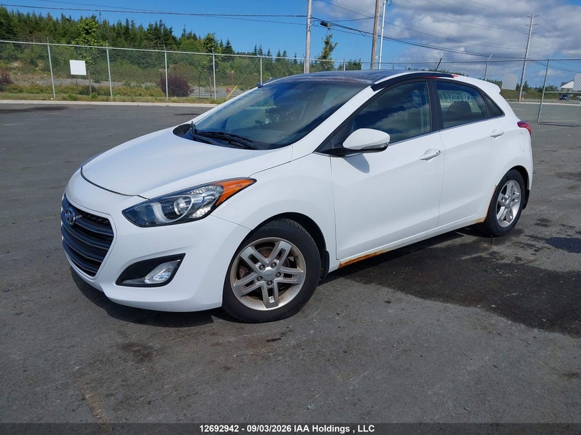 Vin: kmhd35lh1gu331160, lot: 3097856, hyundai elantra gt limited 20162