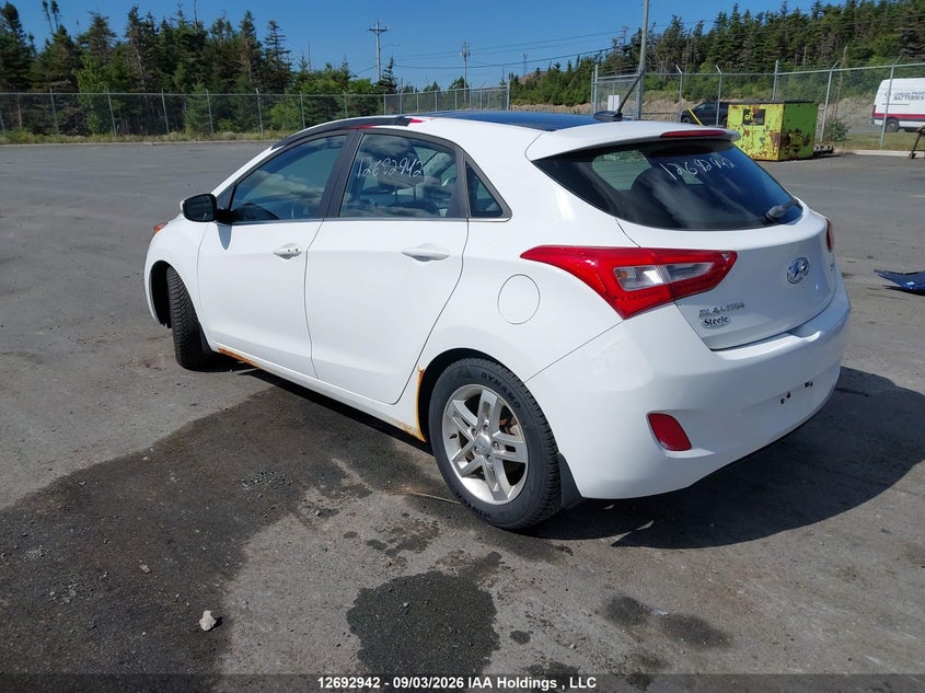 Vin: kmhd35lh1gu331160, lot: 3097856, hyundai elantra gt limited 20163