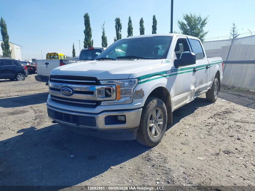 2018 Ford F-150, Left Side, IAAI, VIN 1FTFW1EG7JKC74595 — photo 2