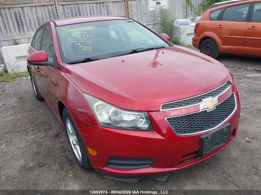 2011 Chevrolet Cruze Lt Turbo, Vandalized, IAAI, VIN 1G1PG5S94B7146973