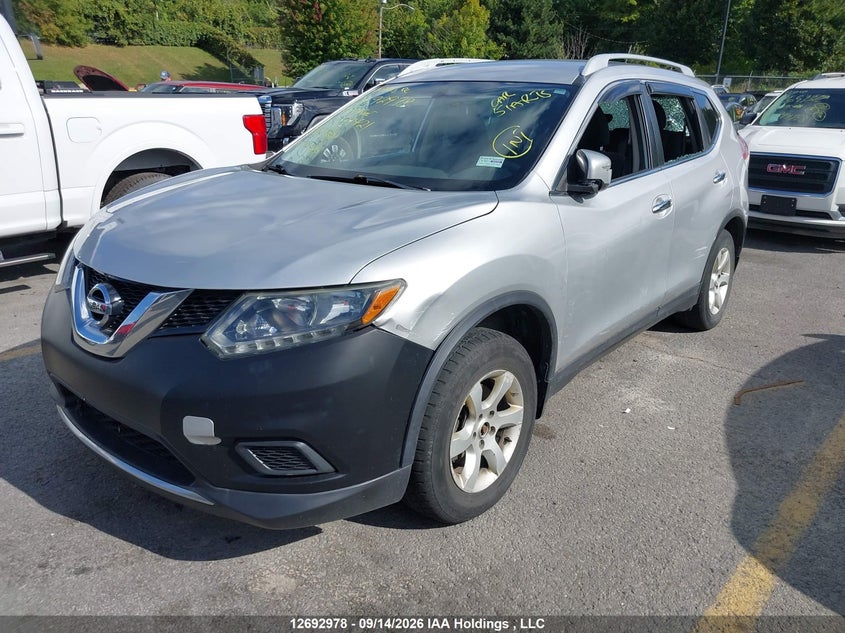 Vin: 5n1at2mtxec801421, lot: 3097893, nissan rogue 20142