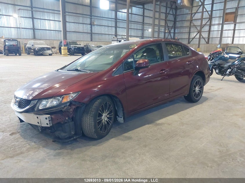 2013 Honda Civic, Підвіска, IAAI, VIN 2HGFB2F4XDH018941 — фото 2