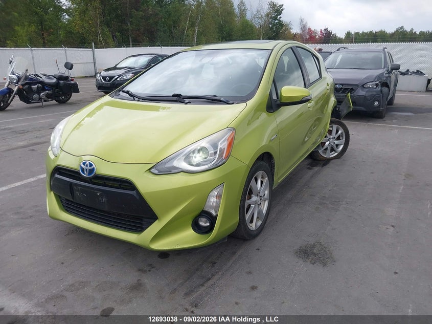 Vin: jtdkdtb34g1120216, lot: 3097953, toyota prius c 20162