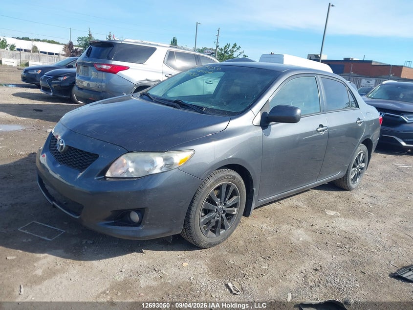 2010 Toyota Corolla, Правый бок, IAAI, VIN 2T1BU4EE9AC210757 — фото 2