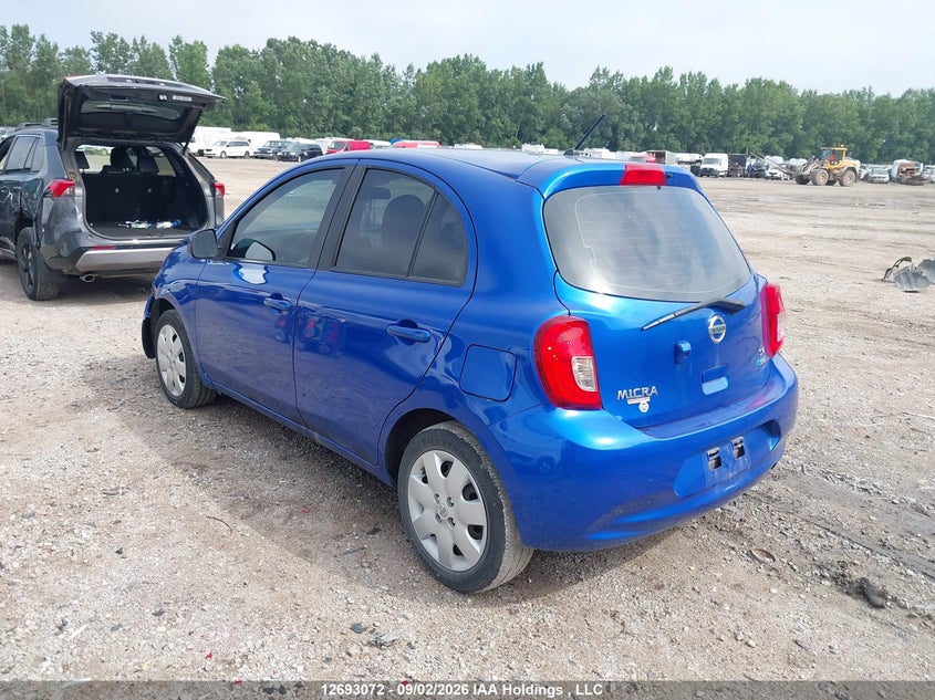 Vin: 3n1ck3cp5fl221822, lot: 3097987, nissan micra s/sr/sv 20153