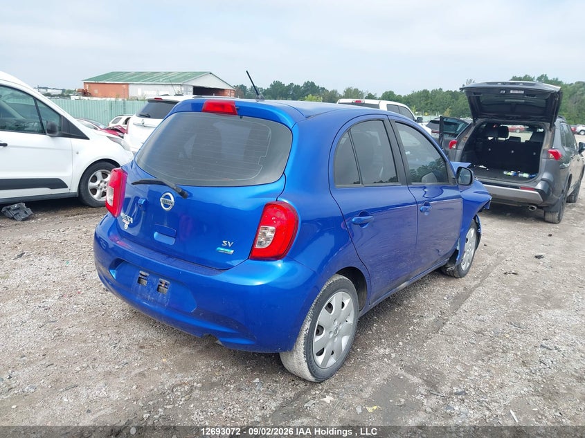 Vin: 3n1ck3cp5fl221822, lot: 3097987, nissan micra s/sr/sv 20154