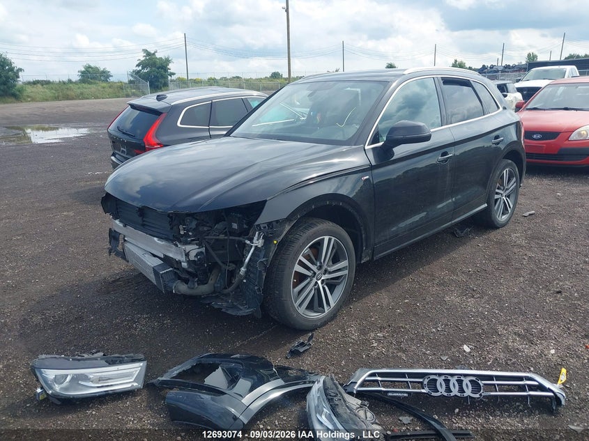 2018 Audi Q5, Удар спереду, IAAI, VIN WA1ENAFY6J2123036 — фото 2
