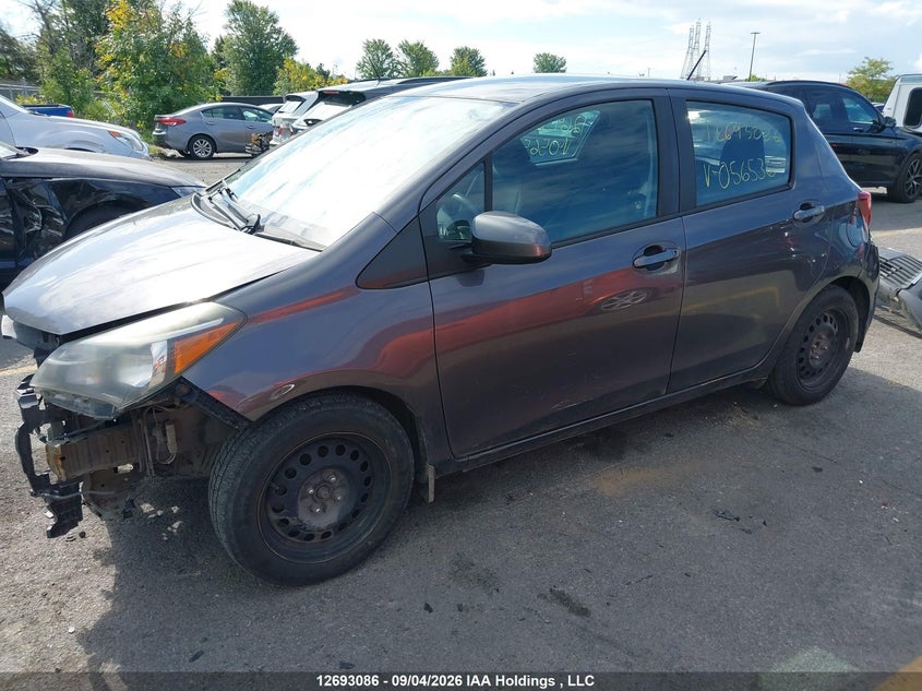 2016 Toyota Yaris, Удар спереду, IAAI, VIN VNKKTUD31GA056536 — фото 2