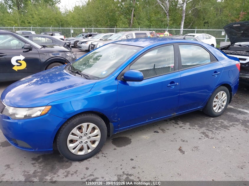 2012 KIA FORTE SEDAN 2.0L I-4 DOHC, VVT, REGULAR , 156HP
