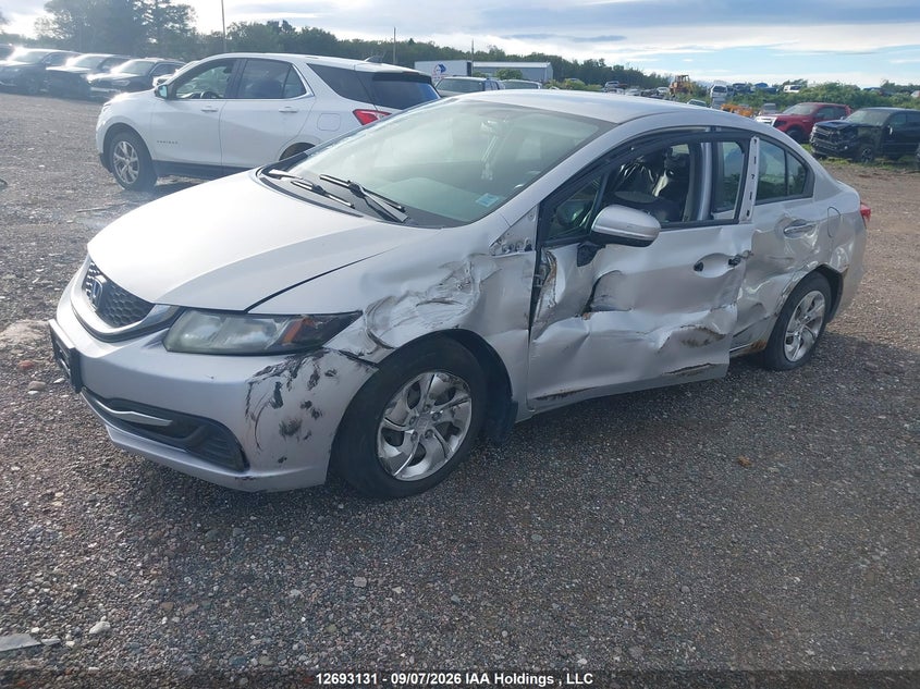 Vin: 2hgfb2f40eh015127, lot: 3098048, honda civic lx 20142