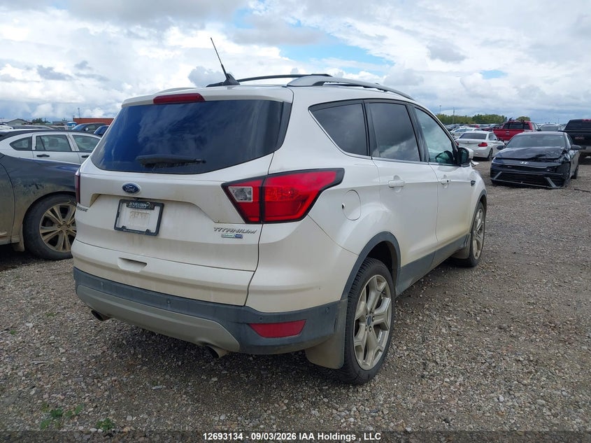 Vin: 1fmcu9j99kua83258, lot: 3098051, ford escape titanium 20194