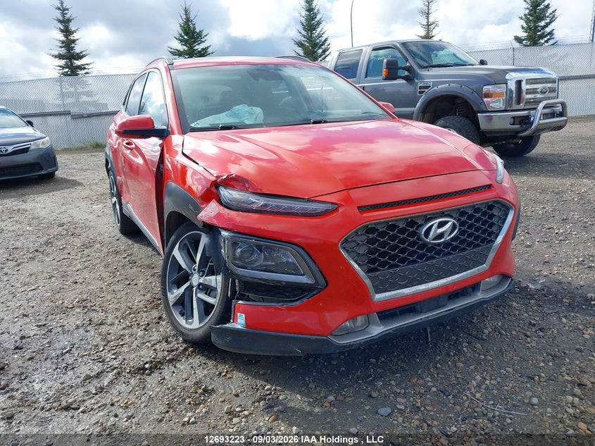 Vin: km8k5ca55lu459927, lot: 3098160, hyundai kona ultimate 20201