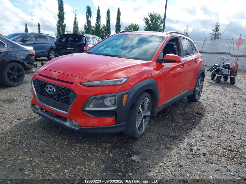 Vin: km8k5ca55lu459927, lot: 3098160, hyundai kona ultimate 20202