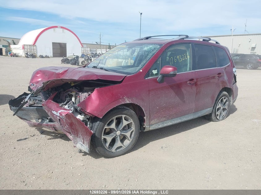 2014 Subaru Forester, Удар спереду, IAAI, VIN JF2SJHPC8EH473255 — фото 2
