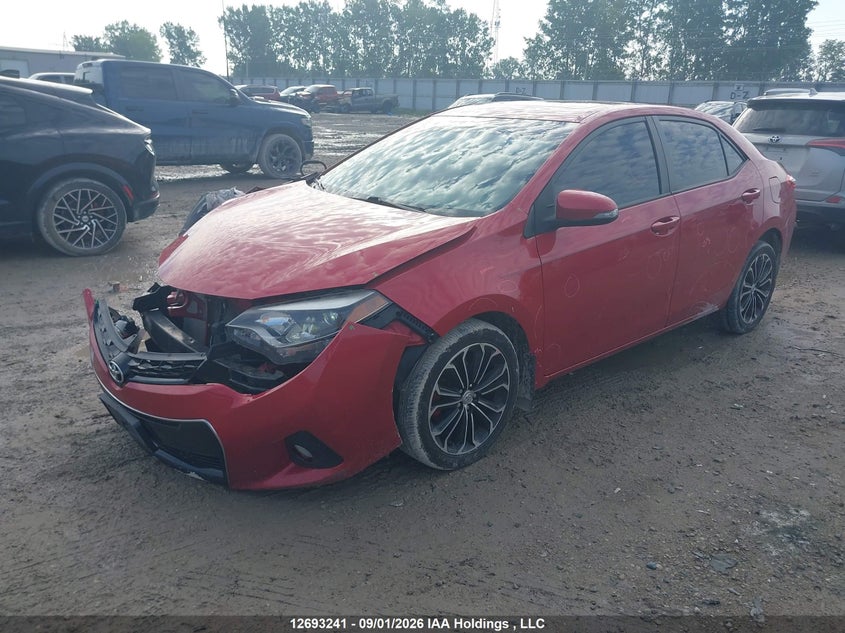 Vin: 2t1burhe0ec054736, lot: 3098178, toyota corolla s 20142
