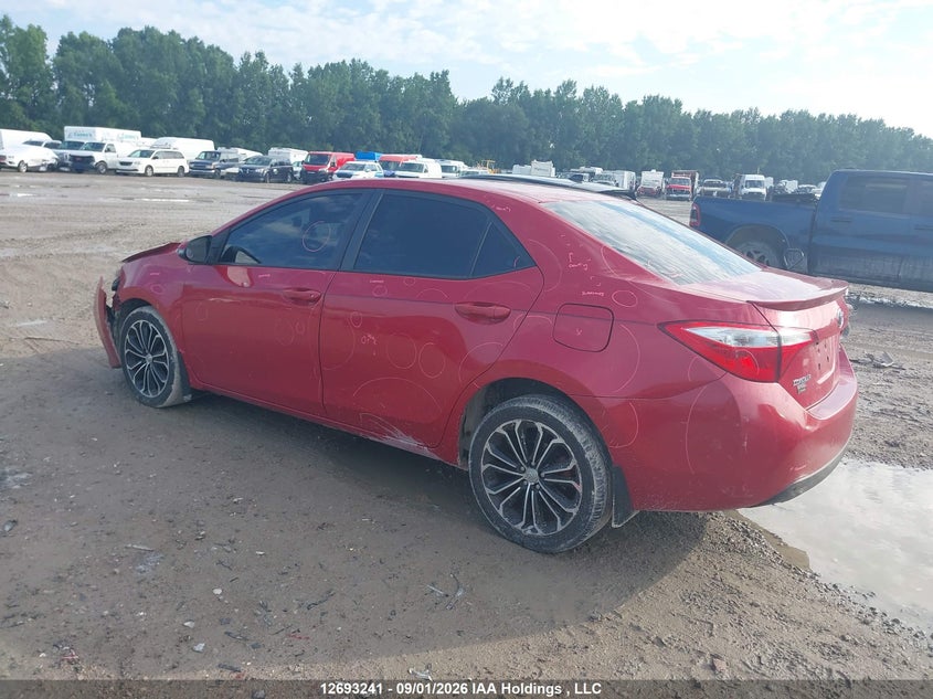 Vin: 2t1burhe0ec054736, lot: 3098178, toyota corolla s 20143