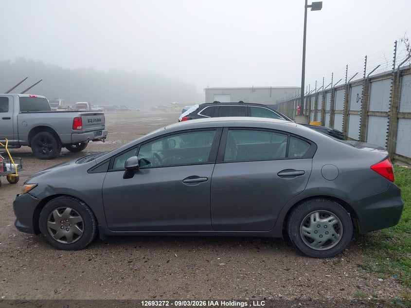 2012 HONDA CIVIC SEDAN 1.8L I4 FI SOHC 16V NF4