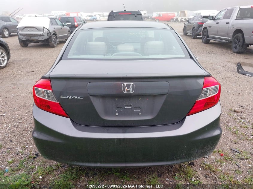 2012 HONDA CIVIC SEDAN 1.8L I4 FI SOHC 16V NF4